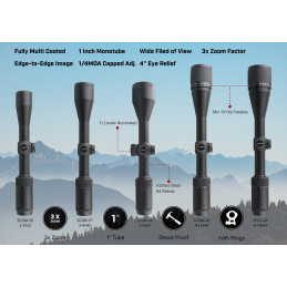 Vector Optics Matiz 4-12x40SFP Riflescope
