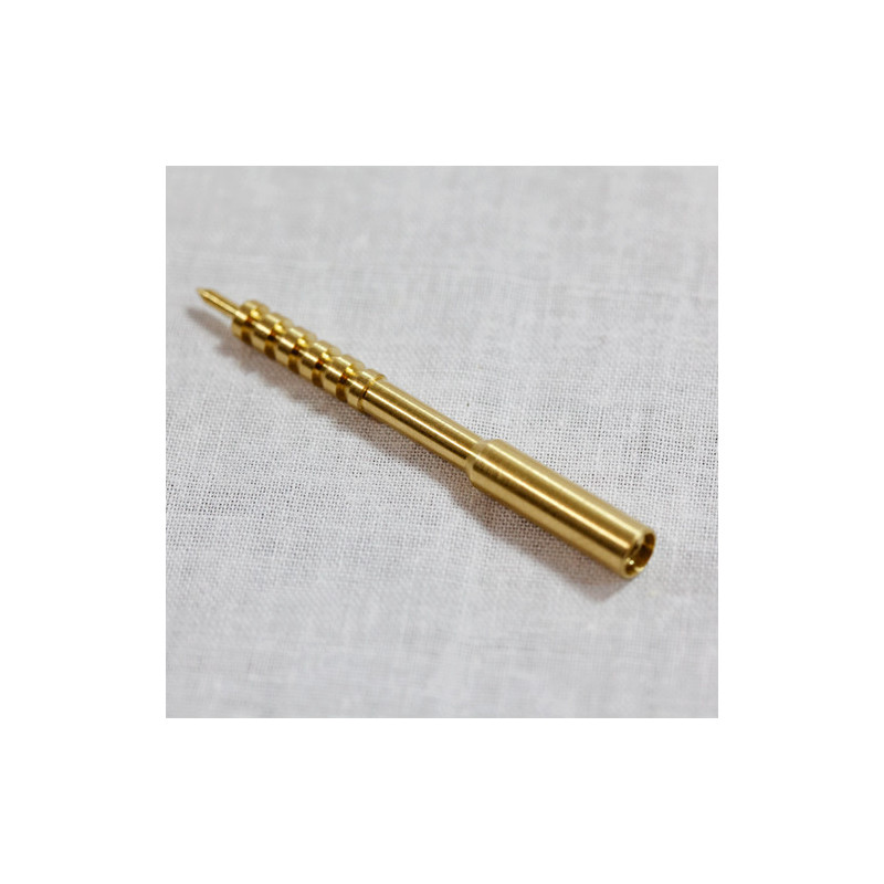 Dewey .22 Caliber Brass Jag – Female Threaded. Model 22J