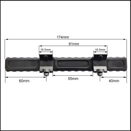Contessa Picatinny Rail for Blaser (Extended Length) FXB02