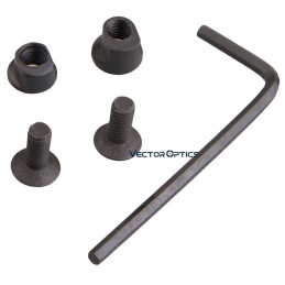 Vector Optics KeyMod 2 Inch Picatinny Rail Section