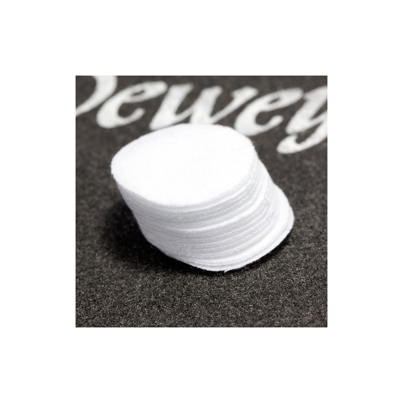 Dewey 1-1/4" Round Patches – 100/Bag for .22 Caliber. Model BP-171 100pcs