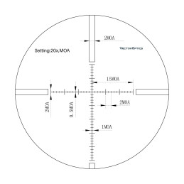 Vector Optics Sentinel 10-40x50SFP E-SF Riflescope