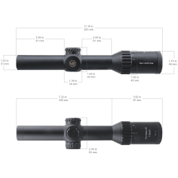 Vector Optics Continental 1-6x24SFP Tactical Riflescope