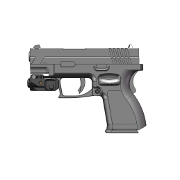Vector Optics VipeRay Scrapper Subcompact Pistol Red Laser Sight
