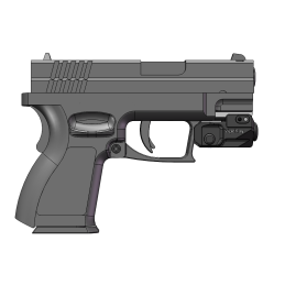 Vector Optics VipeRay Scrapper Subcompact Pistol Red Laser Sight
