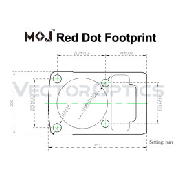 Vector Optics Frenzy 1x22x26 MOS Red Dot Sight