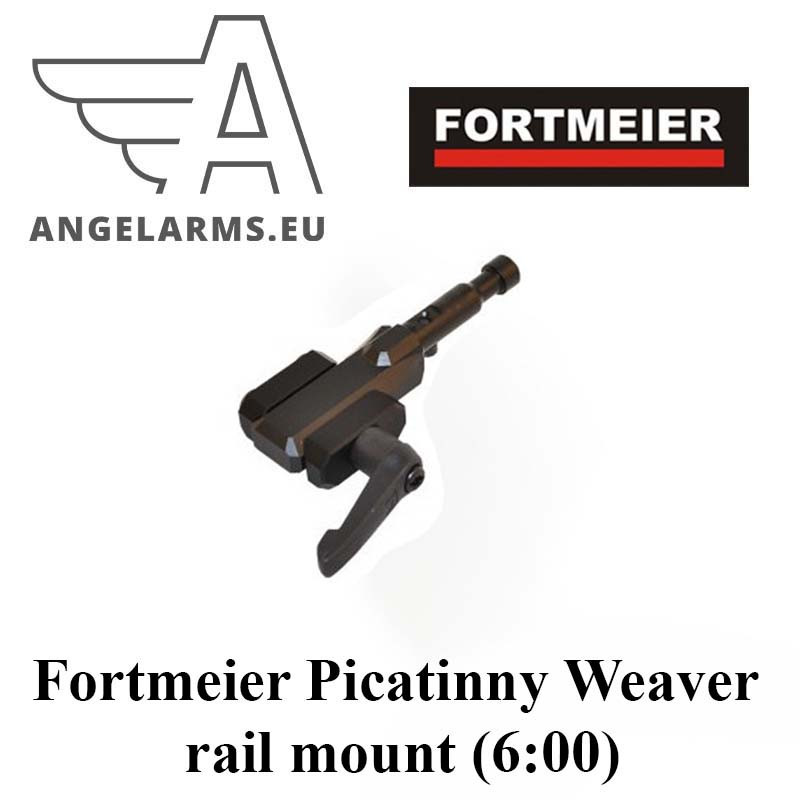 Fortmeier Picatinny Weaver rail mount adapter (6:00)