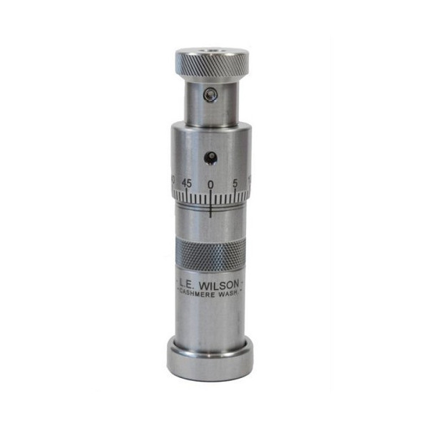 L.E. Wilson Stainless Steel Bullet Seater with Micrometer Adjustment 6.5x47 Lapua