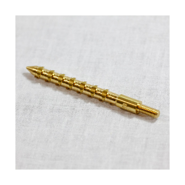 Dewey .22 Caliber Brass Parker Hale Style Jag – Male Threaded. Model 22-PH