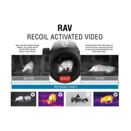 ATN MARS 4, 75mm, 4-40x, 640x480, Thermal Rifle Scope, Photo & Video,  Android & IOS App