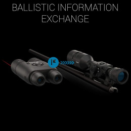 ATN Binox-4T 640-1.5-15x, 640x480, 25mm, Thermal Binocular with Laser range  finder, Full HD Video rec, WiFi, Smooth zoom