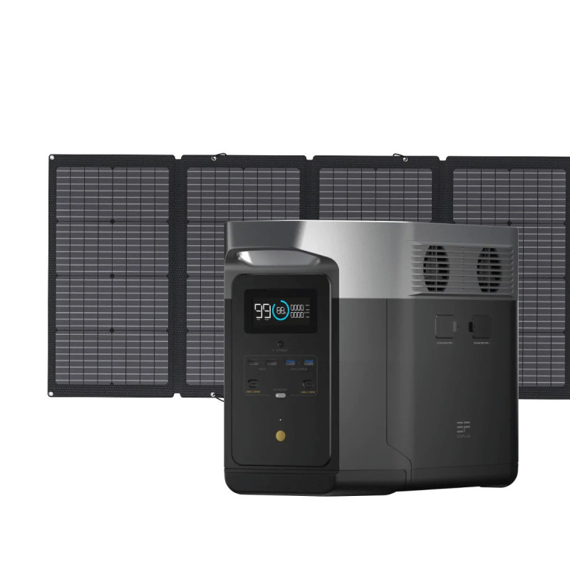 EcoFlow DELTA Max (1612) + 220W 2 Solar Panel
