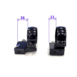 Rusan Micron Roll-off mount with extension - prism 19 (CZ 550) - 26 mm, screw