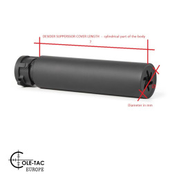 Cole-TAC Hussar Suppressor Cover