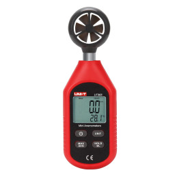 UNI-T UT363 Handheld Anemometer Wind Speed Meter Wind Chill Air Temperature Gauge -14°F to 122°F (-10°C to 50°C)
