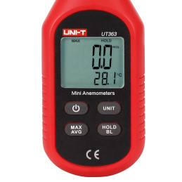 UNI-T Digital Anemometer UT363BT Handheld Wind Speed Meter Wind-1