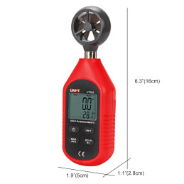UNI-T Digital Anemometer UT363BT Handheld Wind Speed Meter Wind-3