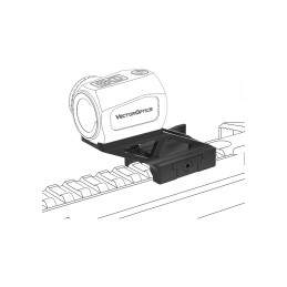 Vector Optics Scrapper 1x20 Cantilever Quick Release Riser Mount for Picatinny Rail