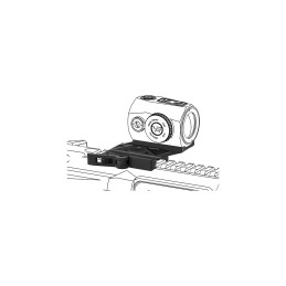 Vector Optics Scrapper 1x25 Cantilever Quick Release Riser Mount for Picatinny Rail