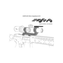 Vector Optics 30mm 1-Piece Adjustable Extended Picatinny Mount