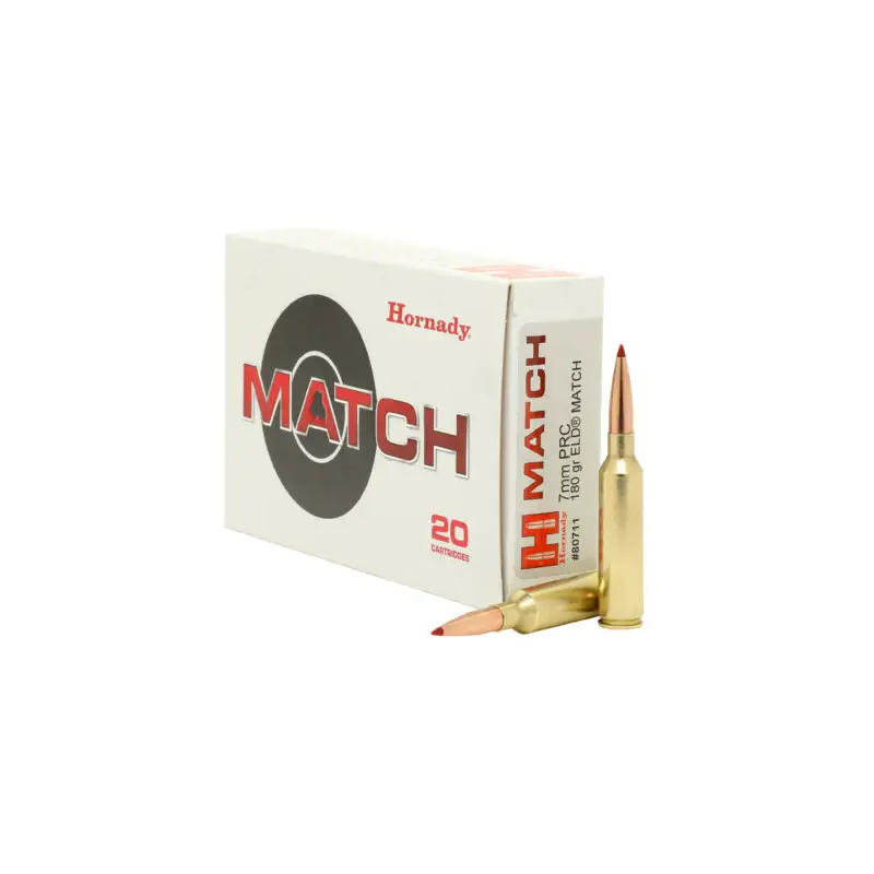 Hornady 7mm PRC Match™ Ammunition - 180 gr ELD® Match