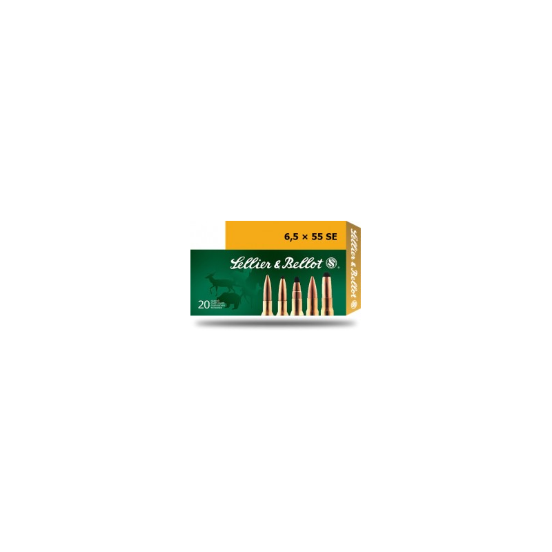 Sellier & Bellot 6,5 × 55 SE SP 140grs/9.1g Ammunition
