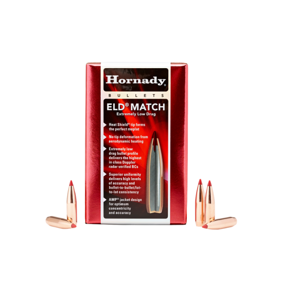 HORNADY ELD® Match Bullets - 6.5mm, 9.1g/140gr (100pcs)