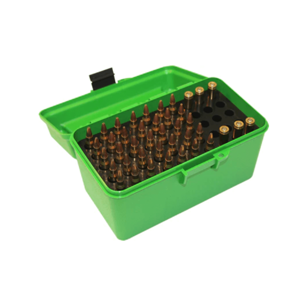MTM Cartridge box DELUXE, 50pcs. - cal. 7mm Rem.Mag.