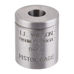 L.E. Wilson Pistol Max Case Gage - 9mm Luger