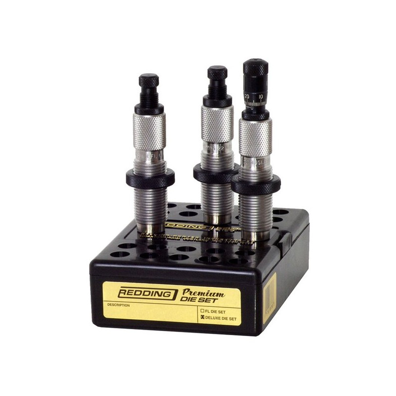 Redding 6.5 Creedmoor Premium Deluxe 3-Die Set