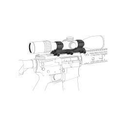 ☀ Vector Optics X-Accu 30mm High Profile Picatinny Кріплення: Моноблочна конструкція