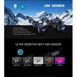 Sytong GM06-50LRF Wärmebildgerät: 640x512, Wi-Fi-fähig