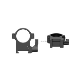 Vector Optics 25.4mm Steel Weaver Quick Release Rings 1in Medium Profile