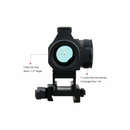 Прицел Vector Optics Maverick 1x22 GenII Red Dot Sight - Precision Aim