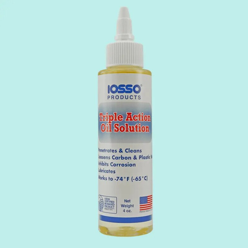 Bio-basiertes Waffenöl mit dreifacher Wirkung | Iosso Solutions