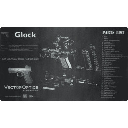 Килимок для чищення пістолета Vector Optics Glock - максимальний догляд