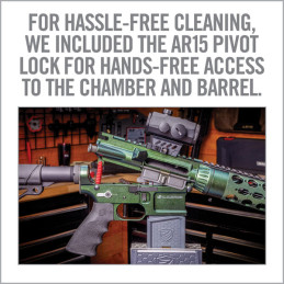 Real Avid Smart-Fit® AR15 Vise Block | Expanding Lower Receiver Block