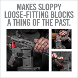 Real Avid Smart-Fit® AR15 Vise Block | Expanding Lower Receiver Block