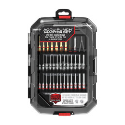 Real Avid Accu-Punch® meistara komplekts | 37 gabalu profesionāli perforatori šaujamieročiem