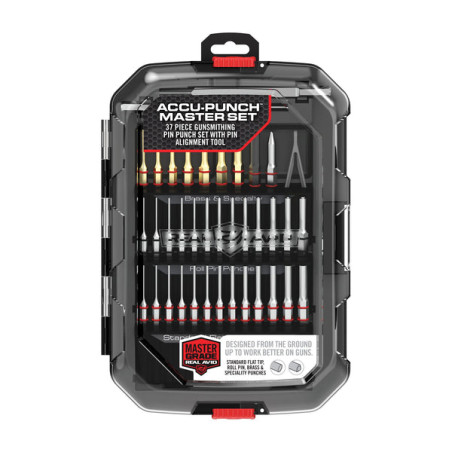 Real Avid Accu-Punch® Master Set | Профессиональные оружейные дыроколы из 37 предметов
