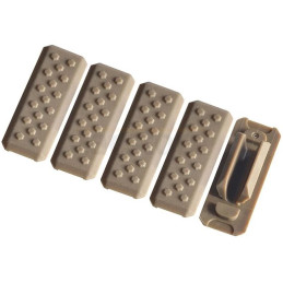 Strike Industries M-LOK Pārklāji V1 | 5 gabali vienlaidu slota sliedes paneļi