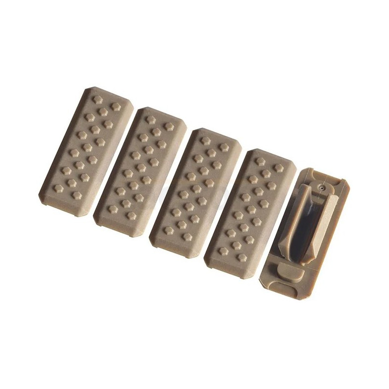 Strike Industries M-LOK Cover V1 | 5-ти компонентні однощілинні рейкові панелі
