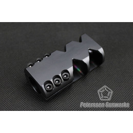 Peterssen Gunworks Typ9V3 Muzzle Brake - .264 / 6.5mm (M18x1)