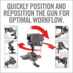 Real Avid Master Gun Vise | 360°-Gelenk-Waffenbock