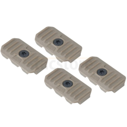 Strike Industries M-LOK kabeļu vadības pārsegi | īsi, 4 gab.