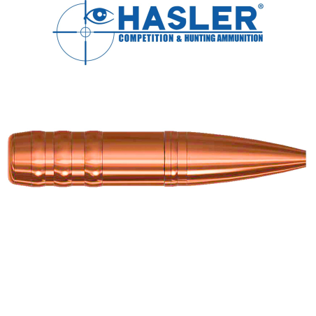 Hasler Bullets Ogive H cal. 6,5 (.264), 128 grn, BC 0,440 (50 pz)