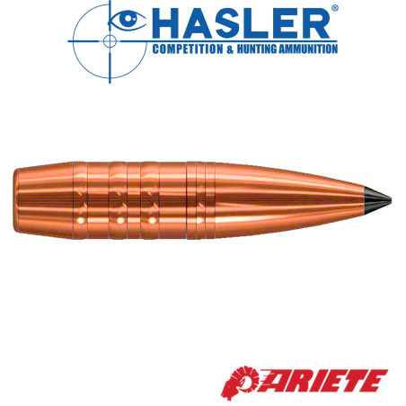 Hasler Ariete Kaliber .338, 226-Gramm-Geschosse | Bleifreies Kupfer