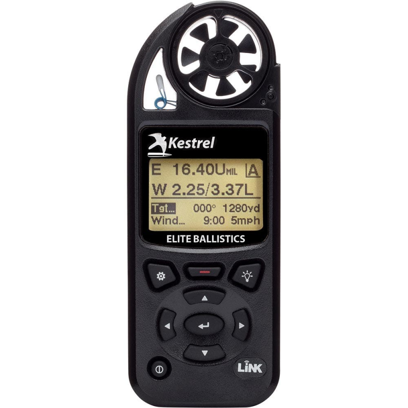 Kestrel 5700 Elite Applied Ballistics Wettermessgerät | Schwarz