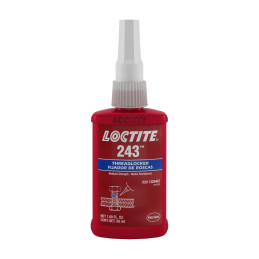 Loctite 243 zils vidējas stiprības skrūvju fiksators