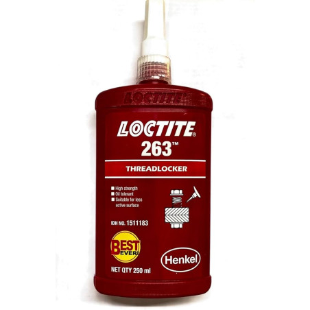 Loctite 263 Red High Strength Threadlocker | 50ml | Henkel